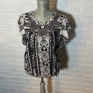 Apt 9 short sleeve top size S
